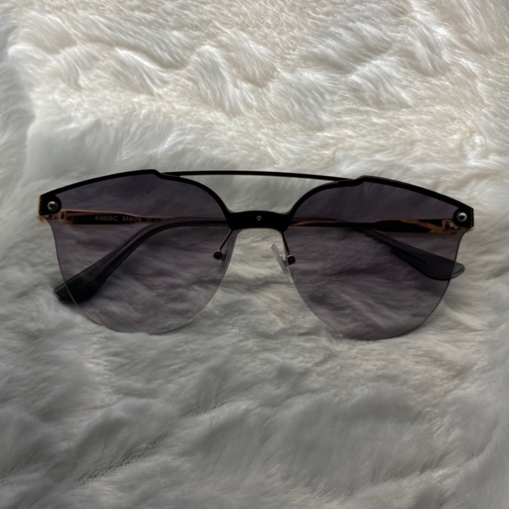Rimless sunglasses